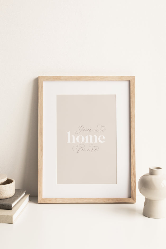 'home' print